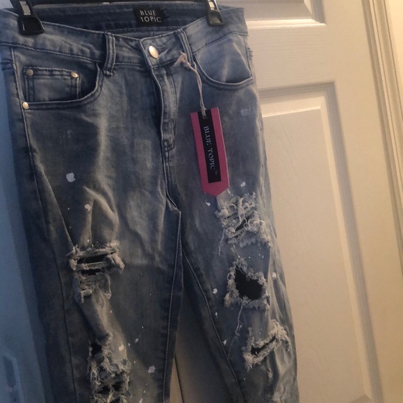 Blue Topic Denim - Picture 2 of 3